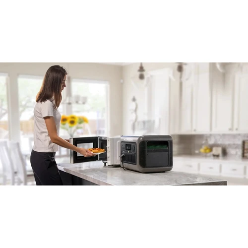 Зарядная станция Allpowers R1500 1152Wh 1800W LiFeP04 Grey: Особенности модели Чистая синусоида, Функция ИБП, Управление со смартфона, Wi-Fi, Bluetooth, Дисплей