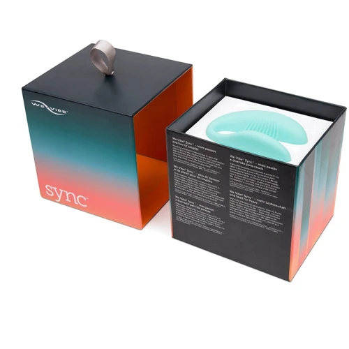 We-Vibe Sync - інноваційний анатомічний вібратор для пар, бірюзовий