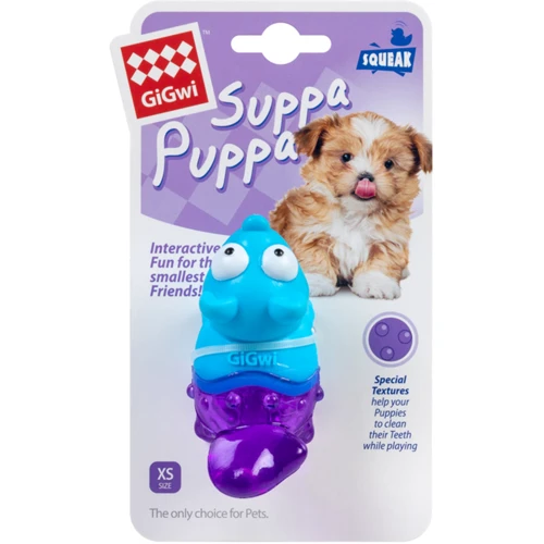 Іграшка для собак Лисиця з пищалкою GiGwi Suppa Puppa гума 9 см (75008): Виробник GiGwi