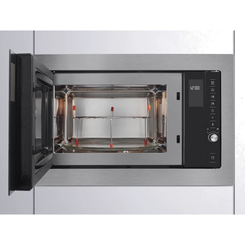 Встраиваемая микроволновая печь Beko MGB25332BG: Цвет нержавеющая сталь