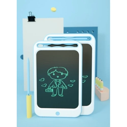 Детский LCD планшет для рисования Beiens Голубой 8.5″(ZJ15blue)