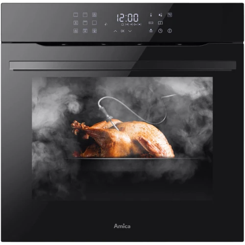 Духовой шкаф электрический Amica ED975395VSTUDIO: Объем, л 77