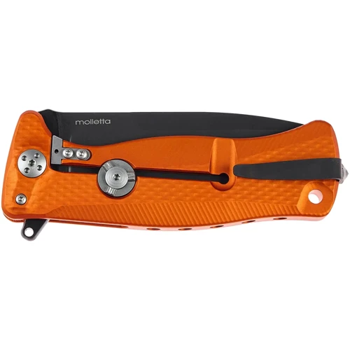 Ніж Lionsteel SR11 Aluminum - Black Blade orange (39.21.04): Кількість функцій 1