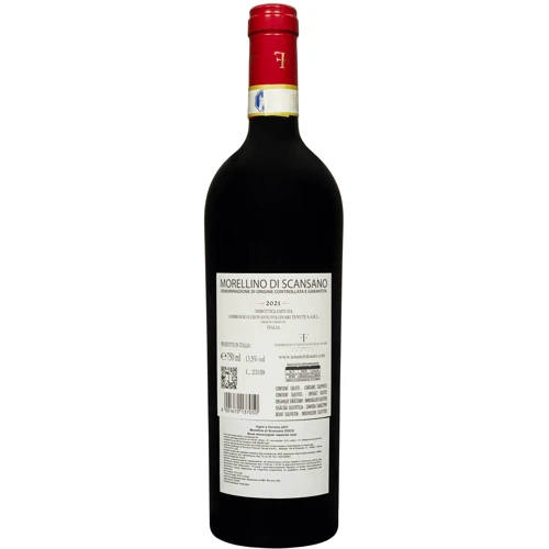 Вино Vigne a Porrona Morellino Di Scansano 2021 красное сухое 0.75 л (FSH_8001670137050): Страна производитель Италия