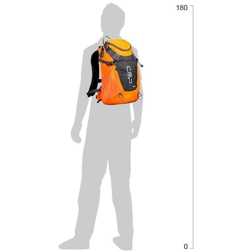 Рюкзак CMP KATANA 22 BACKPACK Red Orange-Antracite оранжевый (38V9507-21CE): Пол Унисекс