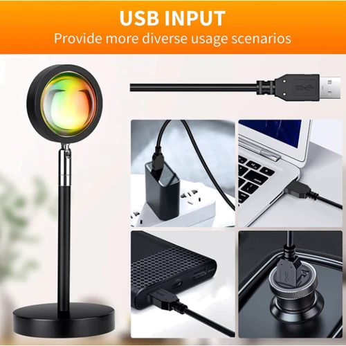 Проекционная светодиодная лампа Inspire Sunset RGB S2: Тип источника освещения Светодиодная лампа LED