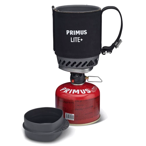 Газовая горелка Система для приготовления пищи Primus Lite Plus Black: Вес, г 402