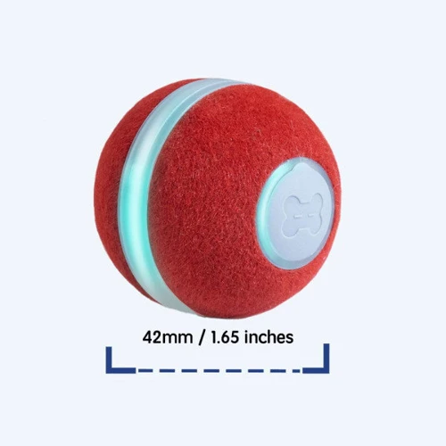 Мячик для кошек Cheerble Wickedball Mini C0419 Red (C0419 ) фото 3