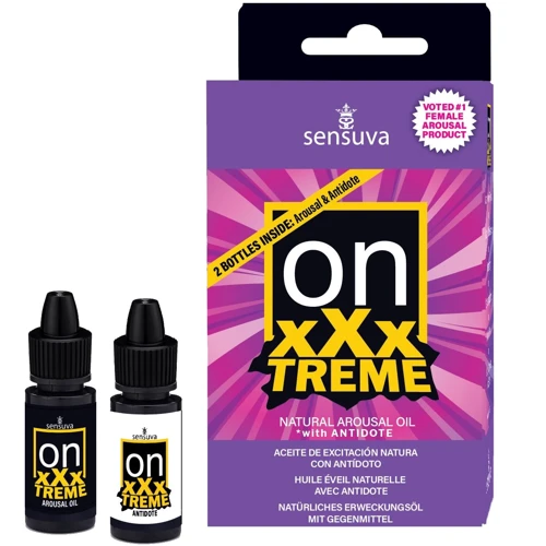 Возбуждающие капли для клитора Sensuva On xXxTREME Arousal Oil (5 мл) with Antidote (5 мл)