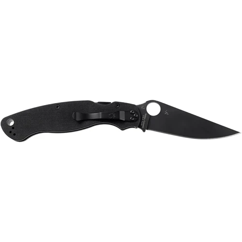 Нож Spyderco Military 2 Black Blade CPM S30V G-10 black (87.16.31): Тип ножа Карманный