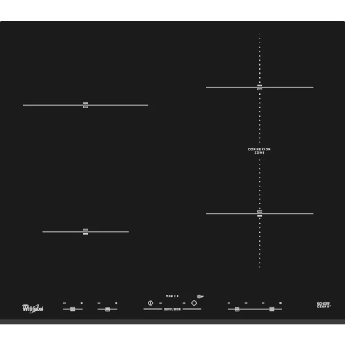 Варочная поверхность электрическая Whirlpool ACM 932/BF: Расположение панели спереди