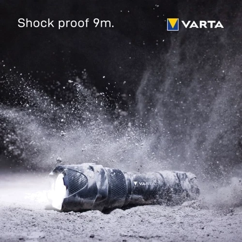Ліхтар туристичний Varta Indestructible F10 Pro LED 3хААА 18710101421: Максимальний час роботи, год 1