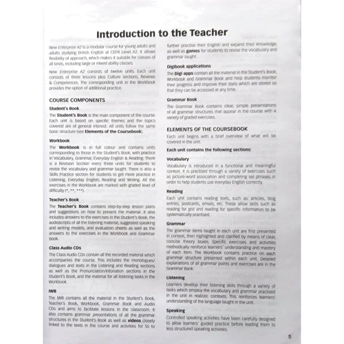 New Enterprise A2: Teacher's Book: Жанр Учебники и пособия