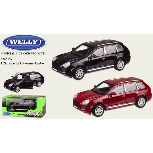 Машина металлическая Welly PORSCHE CAYENNE TURBO (22431W)