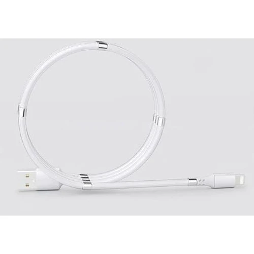 Кабель SuperCalla USB Cable to Lightning magnetic White 0.9m