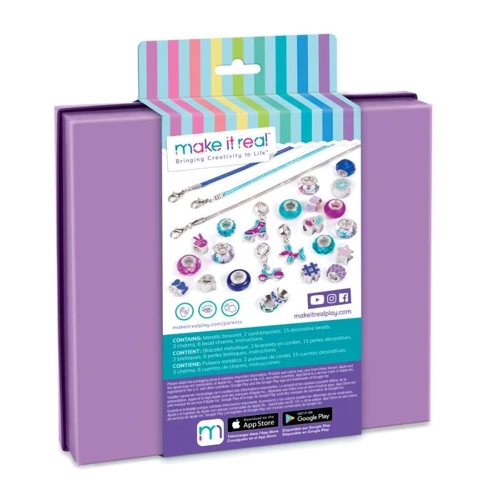 Набор для создания браслетов Make it Real Синее сияние