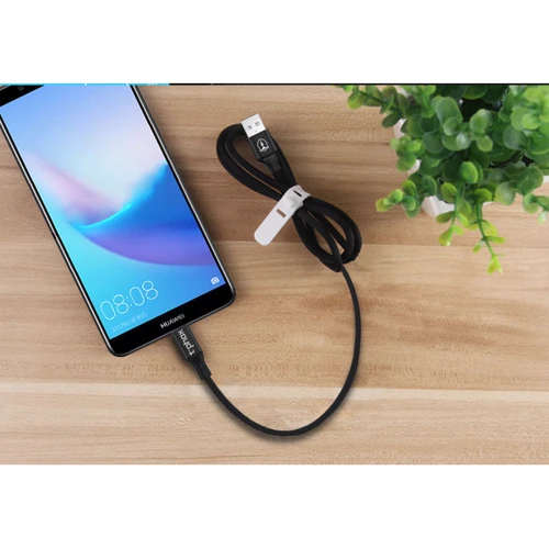 Кабель T-PHOX USB Cable to microUSB Speed 1.2m Black (T-M810 Black) фото 4
