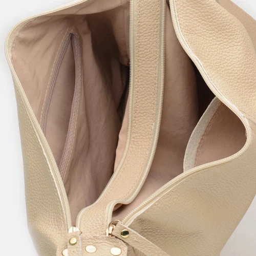 Женская сумка через плечо Ricco Grande бежевая (1l947-beige): Пол Женский