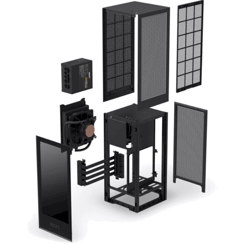 Корпус NZXT H1 Matte Black (CA-H16WR-B1-EU): Назначение рабочая станция