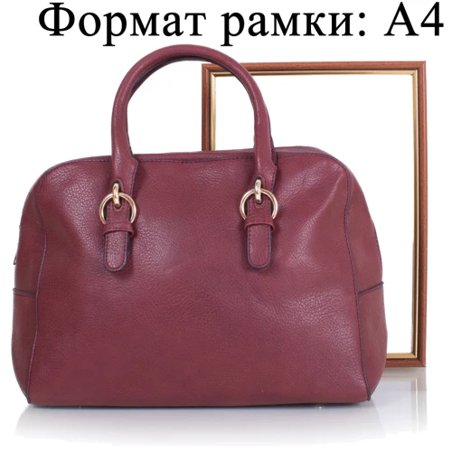 Женская сумка саквояж Amelie Galanti бордовая (A981160-wine): Страна производитель Китай