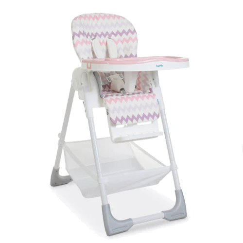 Стульчик для кормления Bambi M 4507 (baby pink)