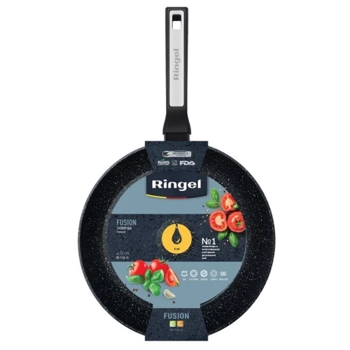 Сковорода Ringel Fusion класична 24см (RG-1145-24): Матеріал корпусу Алюміній кованый