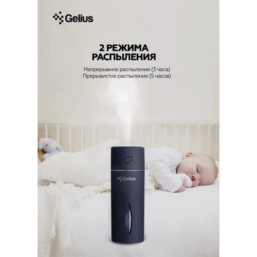 Автоматичний зволожувач повітря Gelius Pro Humidifier AIR Mini GP-HM02 Black фото 3