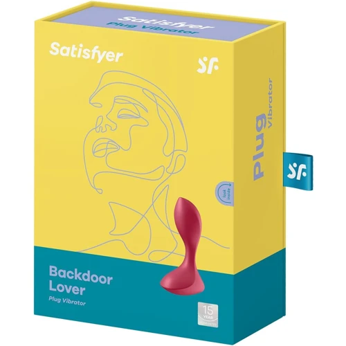 Анальная вибропробка Satisfyer Backdoor Lover Red
