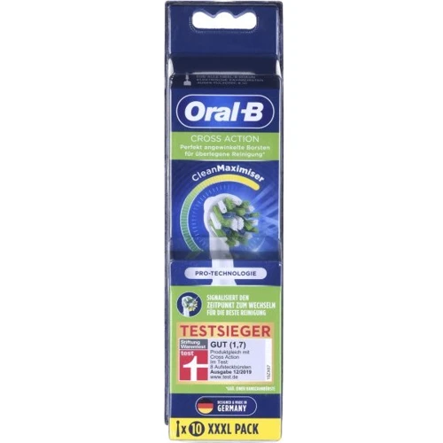 

Насадка для зубной щетки Braun Oral-B Cross Action White (10 шт)