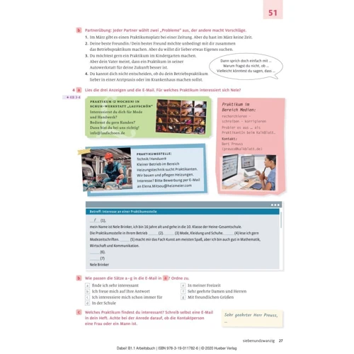Dabei! B1.1: Arbeitsbuch: Жанр Учебники и пособия