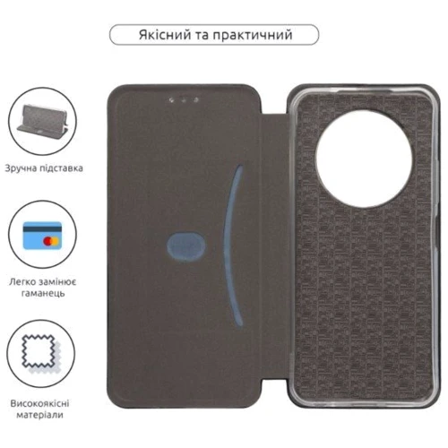 Чохол для телефона ArmorStandart G-Case Black for Tecno Spark 30C 4G (kl5) (ARM81220): Тип чехол-книжка