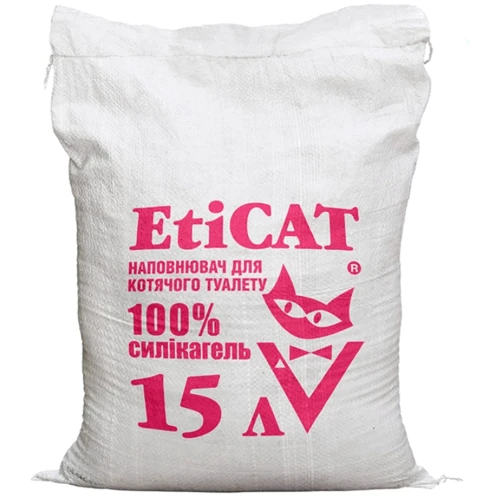 Наповнювач для котячого туалету Eti Cat силікагелевий 15 л (6979369408229)