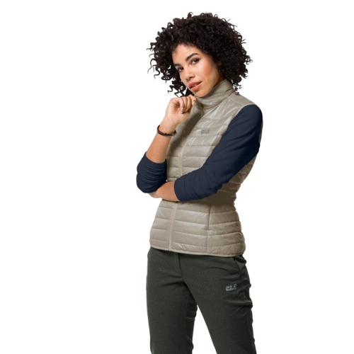 Жилет Jack Wolfskin JWP Vest W 1204663-6260 44 сірий: Сезон Демисезон
