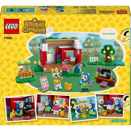 Конструктор LEGO Animal Crossing Магазин одежды, принадлежащий Able Sisters 322 деталей (77055): Серия Animal Crossing