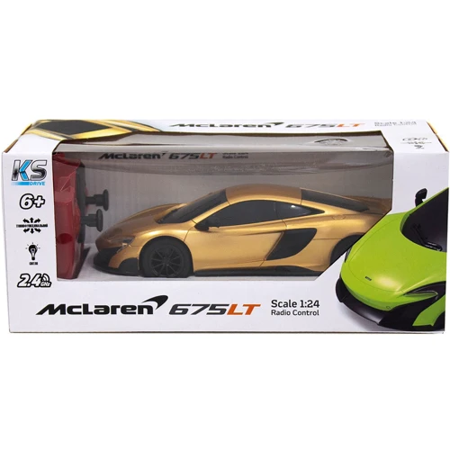 Автомобиль KS Drive на р/у Mclaren 675LT (1:24, 2.4Ghz, золотой): Привод Задний