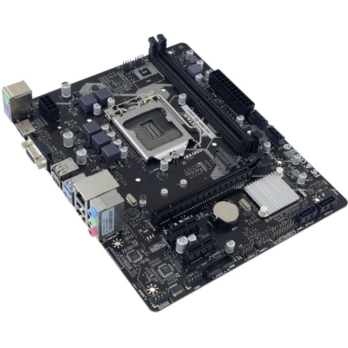 Biostar H410MH S2: Разъемы на задней панели VGA, HDMI, Ethernet RJ-45, USB 3.2 Gen 1, USB 2.0