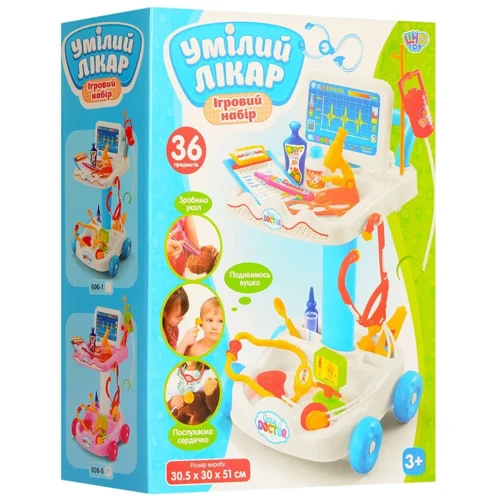 Игровой набор "Доктор" с набором инструментов (606-1): Производитель Китай