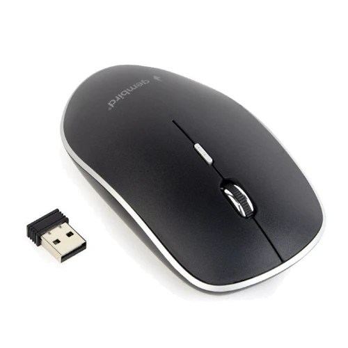Мышь Gembird MUSW-4B-01 Black: Интерфейс подключения Wireless