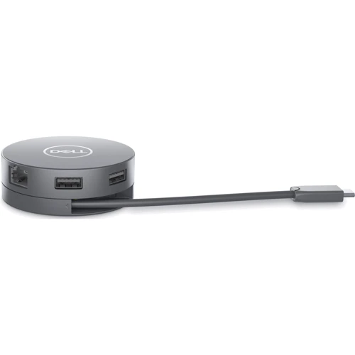 Адаптер Dell Adapter DA305 6in1 USB-C to USB-C+DisplayPort+2хUSB+HDMI+RJ45 Grey (470-AFKL) фото 5