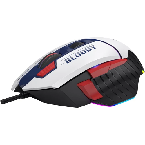 Мышь A4Tech Bloody W95 Max RGB Activated USB Sports Navy (Bloody W95 Max Sports Navy): Длина кабеля 1.8 м