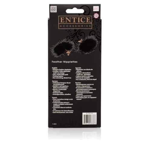 CalExotics Entice Feather Nipplettes украшение для груди