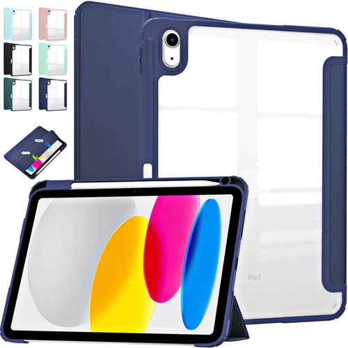 Аксесуар для iPad BeCover Soft Edge Deep Blue for iPad 10.9 (2022 / 2024) / iPad 11 2025 (709185): Колір синій