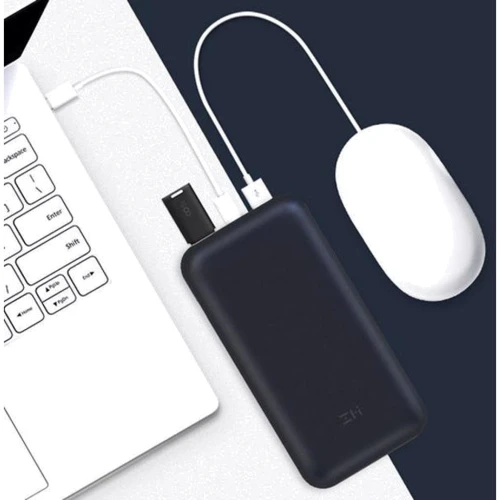 Внешний аккумулятор Xiaomi ZMI Power Bank 15600mAh USB-C Black (QB815): Выходное напряжение, В 12