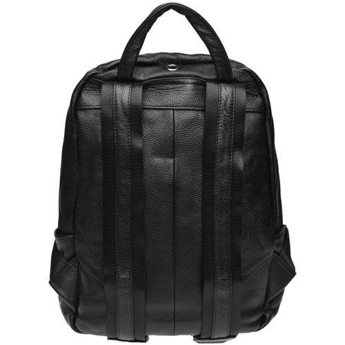 Чоловік рюкзак Borsa Leather чорний (k168004-black): Стать Чоловік