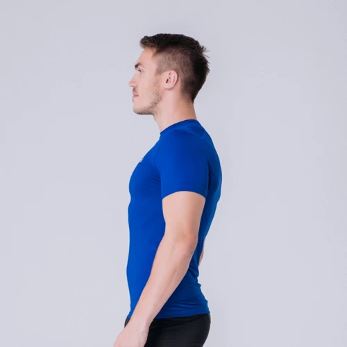 Спортивна футболка Peak FW63241-BLU L синя: Вид Спортивні футболки