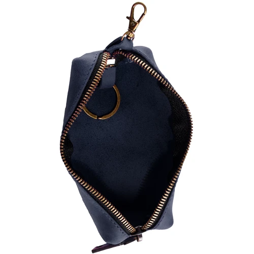 Мужская ключница DNK Leather синяя (DNK-Keys-L-bochkaH-col.K) фото 7