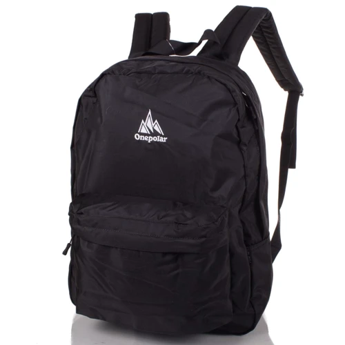 Мужской рюкзак Onepolar черный (W1611-black)