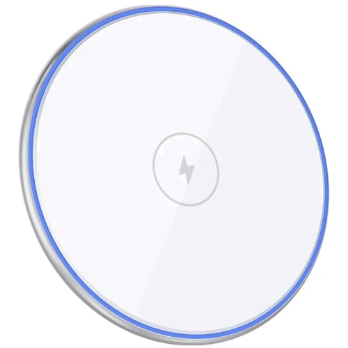 Зарядное устройство WIWU Wireless Charger Power Air Series 15W Wi-W012 White for iPhone 16 I 15 I 14 I 13 I 12 series: Особенности Быстрая зарядка