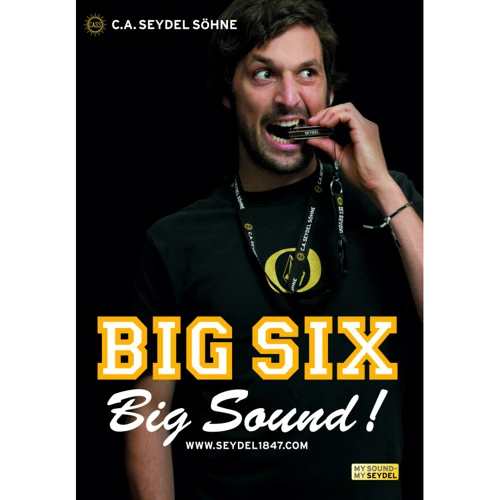 Губна гармоніка SEYDEL BIG SIX CLASSIC C-major