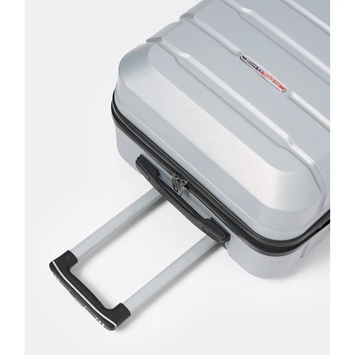 Валіза Ricco Grande XL срібляста (T1ABS500silver-XL) фото 9
